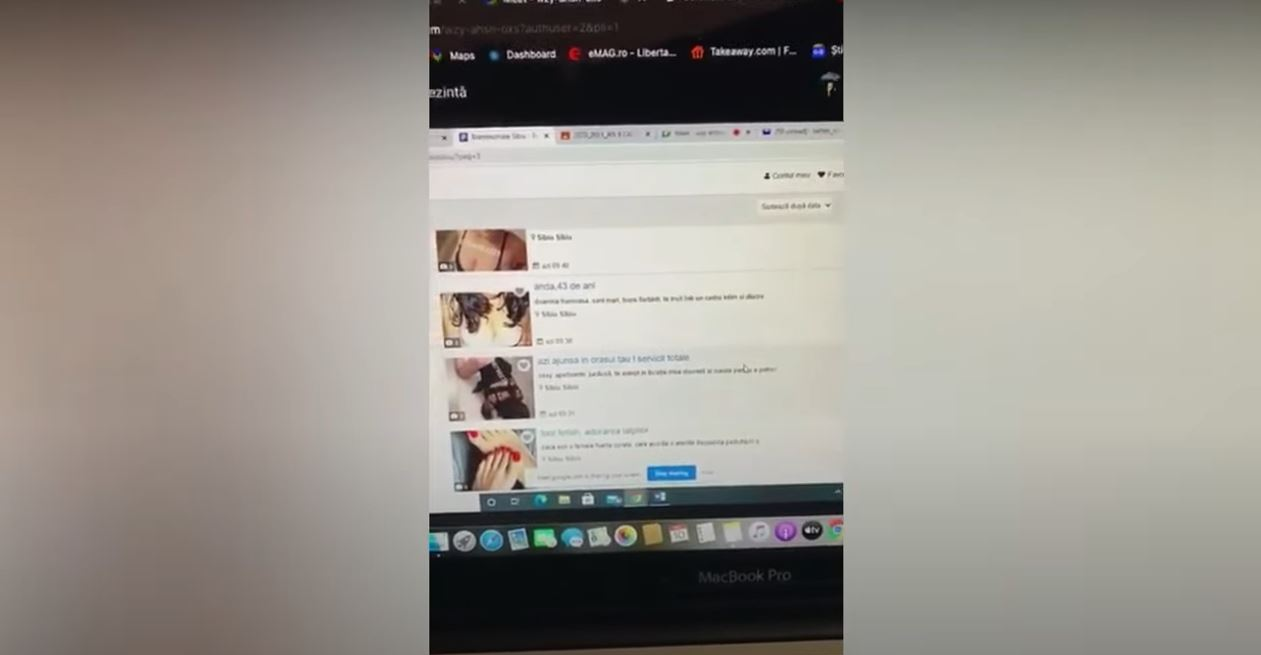 Profesor universitar din Sibiu, filmat de studenţi în timp ce naviga pe site-uri erotice: “Voi formula plângere penală” | FOTO & VIDEO