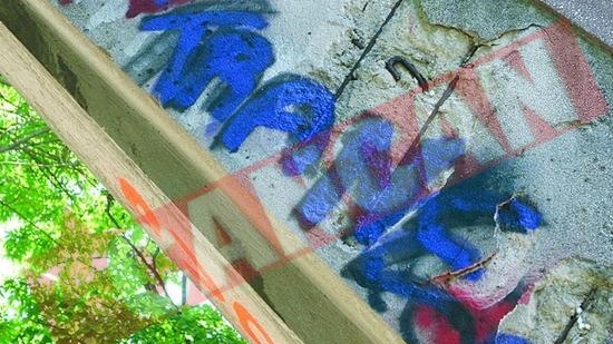 Primul tobogan din Capitala, in paragina