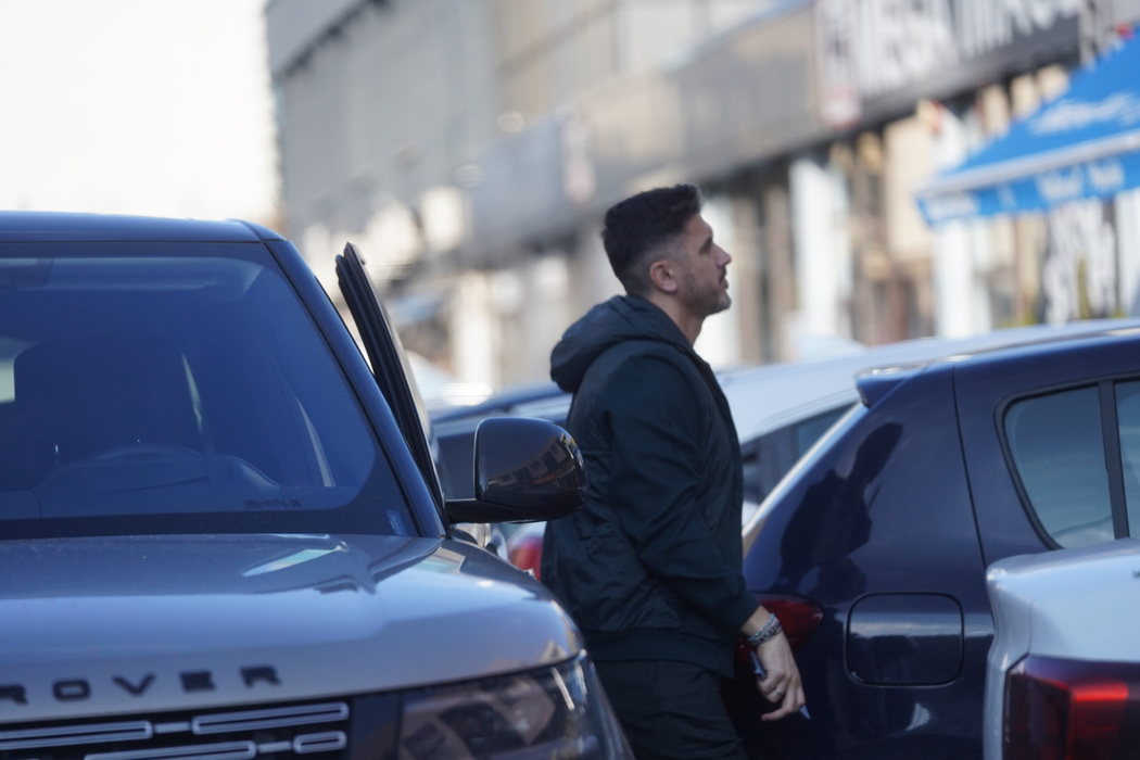 Ex-internaționalul român, în zona de nord a Capitalei (SURSA FOTO: CANCAN.RO)