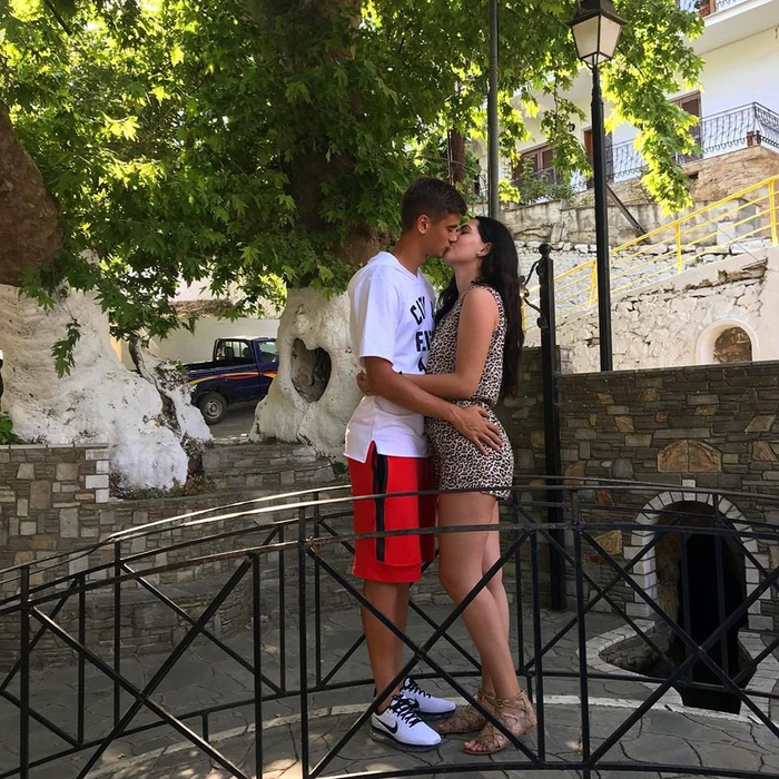 Dragoș Nedelcu și iubita lui, Flavia, în vacanță