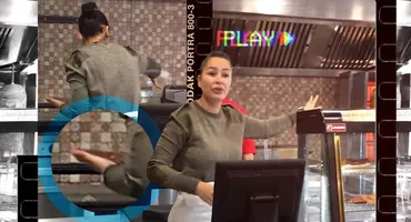 Fosta doamnă Năstase s-a făcut shaormereasă! Filmări fabuloase cu soția lui Pastramă la ”locul de muncă”