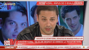 Fratii Viziru au cheltuit 100.000 dolari sa-si salveze tatal. Augustin, sfasiat de durere: "Am ras foarte mult la priveghi"