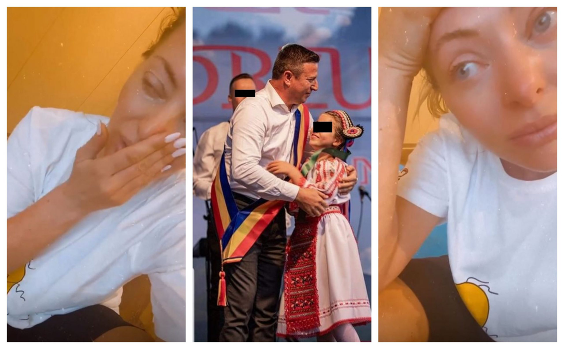 Delia, criză de plâns după ce a văzut filmarea în care primarul din Sângeorz-Băi și-a umilit fiica: “Am pățit chestii asemănătoare. Ne lăsau în chiloți”