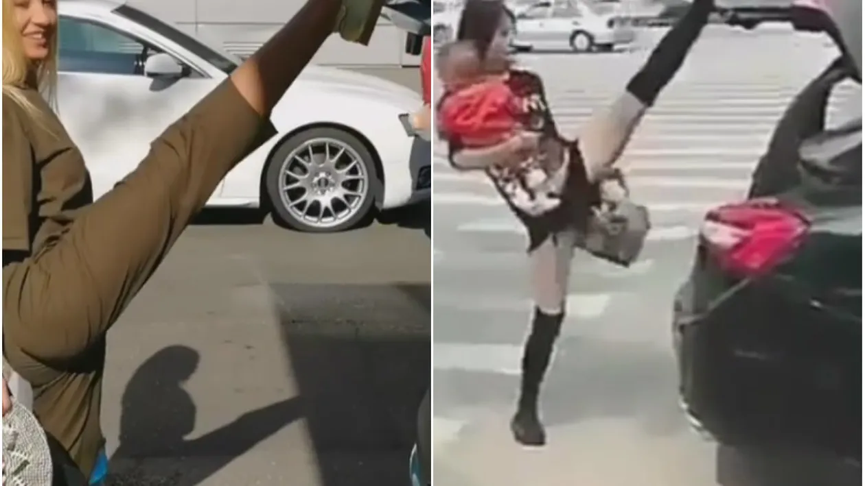 Flavia a demonstrat şi ea că poate! ”Vecina”, remake la un filmuleţ viral