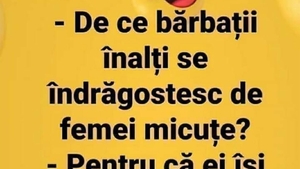BANC | De ce bărbații înalți se îndrăgostesc de femei micuțe?