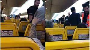 S-a urcat în avion la fel precum ceilalţi pasageri, dar stewardesele au chemat rapid Poliţia! Ce făcuse atât de grav bărbatul de a trebuit scos cu forţa