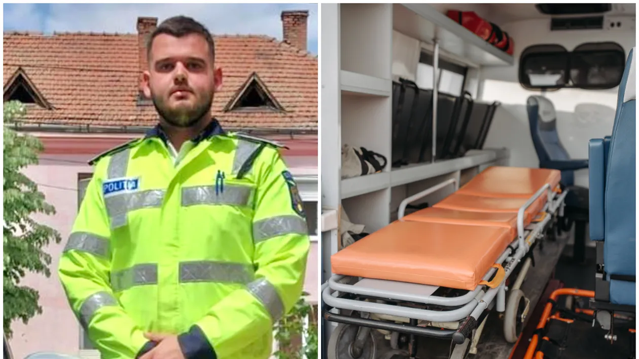 El este Bogdan, polițistul devenit erou. Un copil de trei ani trăiește datorită lui