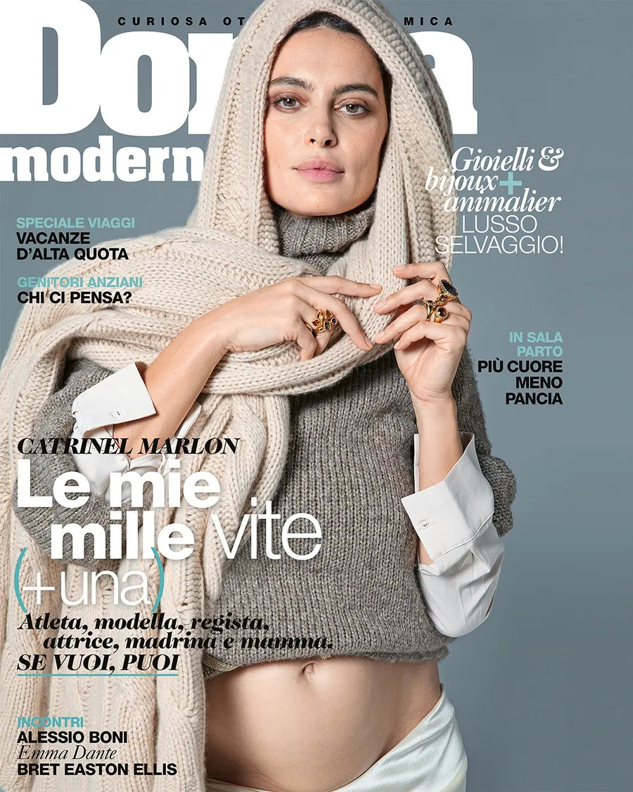 Catrinel Menghia, pictorial inedit pe coperta unei reviste celebre