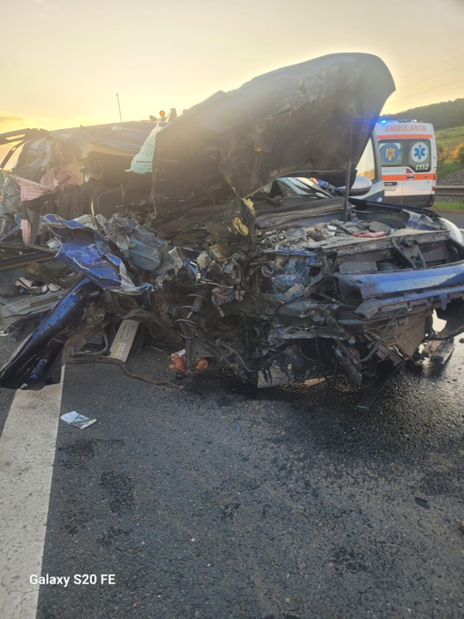 Accident mortal în Sibiu!/ Sursa foto: IPJ Sibiu