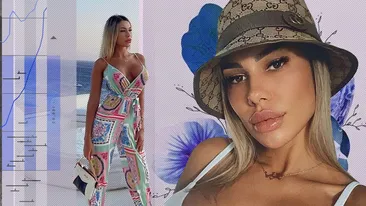 Ionela e ușor „accesorizată” și îi dai „like” îndată! Are privirea cam rece, dar imediat supărarea îți trece!