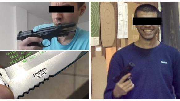 Trecutul violent al șoferului UBER din Timișoara care și-a amenințat clienții cu un cuțit