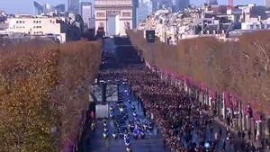 Funeralii impresionante pentru Johnny Hallyday! Sute de mii de oameni, pe Champs Elysee!