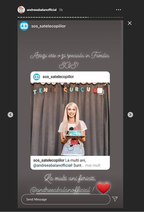 Andreea Bălan, răsfățată cu multe surprize de ziua ei! A publicat o poză de album cu bărbatul care ocupă un loc special în inima sa: