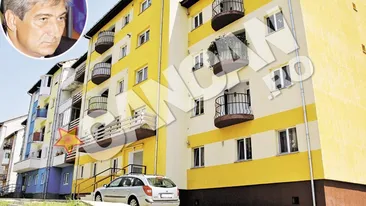 Ex-primarul din Otelu Rosu a ocupat un intreg imobil cu suita sa de angajati. Sala de chefuri la subsolul blocului ANL