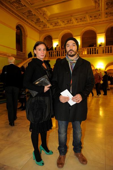 Adrian Despot, alături de soția sa, Lisa