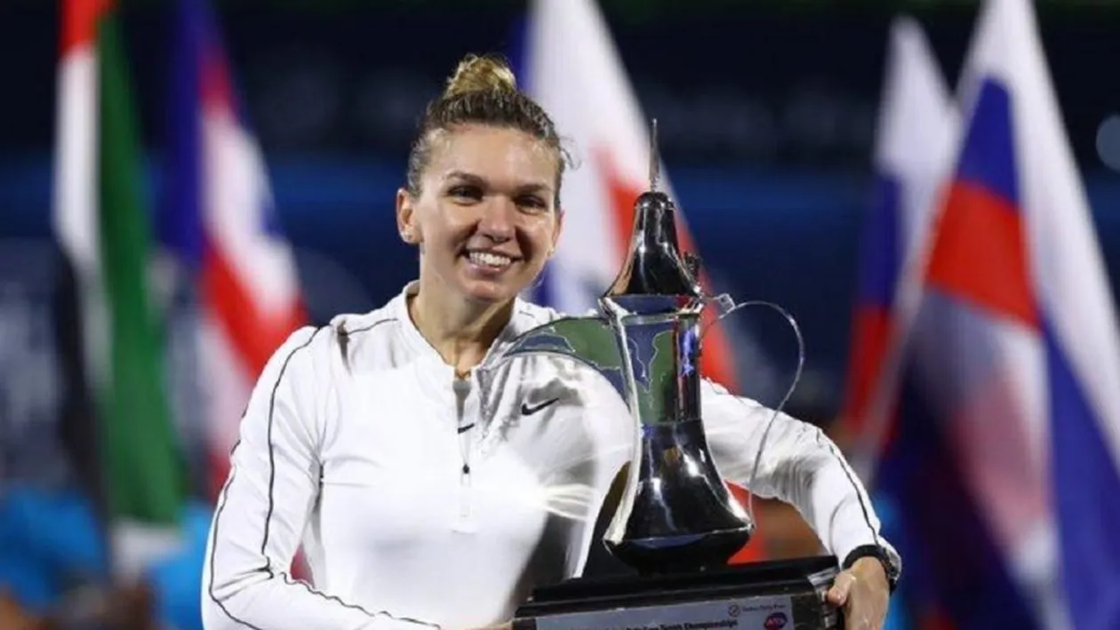 Suma imensă câștigată de Simona Halep la Dubai! Sportiva a obținut un record în doar două luni