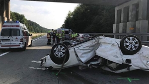 Familie de români, accident teribil în Austria. Tatăl a două fetițe a murit pe loc!