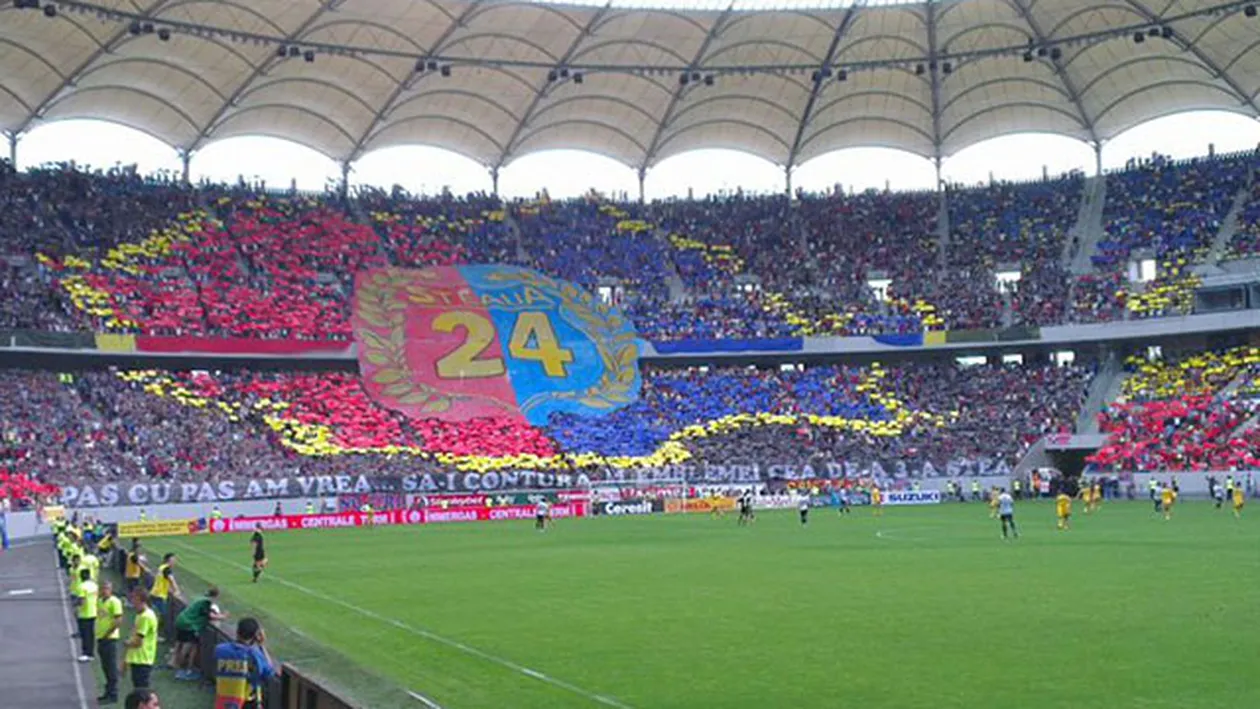Steaua a încheiat cu o victorie capionatul! Roş-albaştrii au primit trofeul de campioni şi medaliile