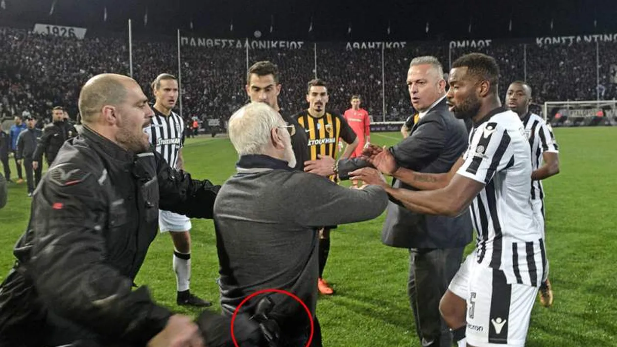 Patronul pistolar al grecilor de la PAOK interzis trei ani pe stadioane!