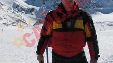 VIDEO Serban Huidu, un impatimit al schiului! Vezi aici cum se descurca pe partie
