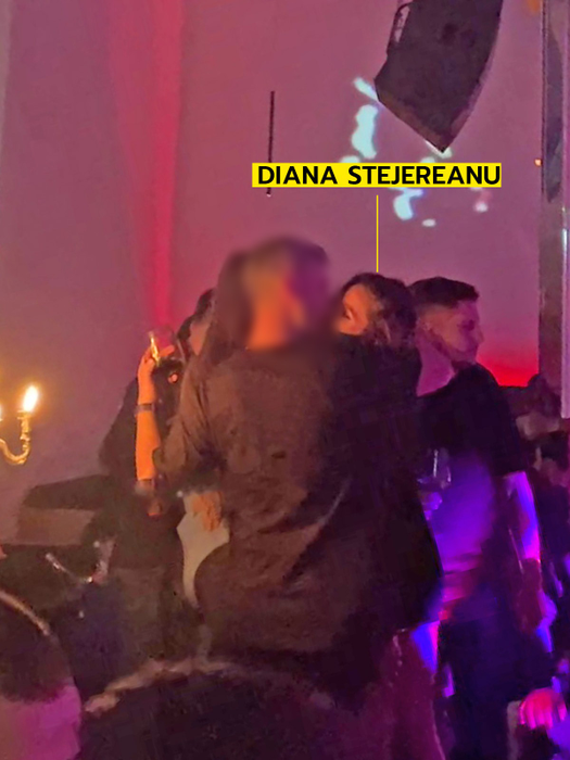 Diana Stejereanu a “înghesuit” un domn misterios la LOFT (SURSA FOTO: CANCAN.RO)