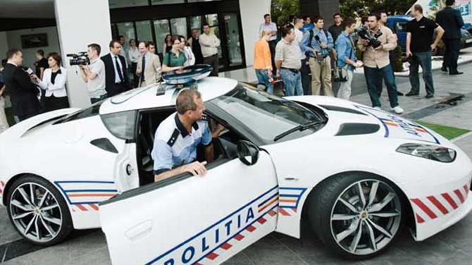 Bijuteria Politiei Romane, Lotus Evora S, pensionata pe timpul iernii! Nu are cauciucuri adecvate sezonului rece!