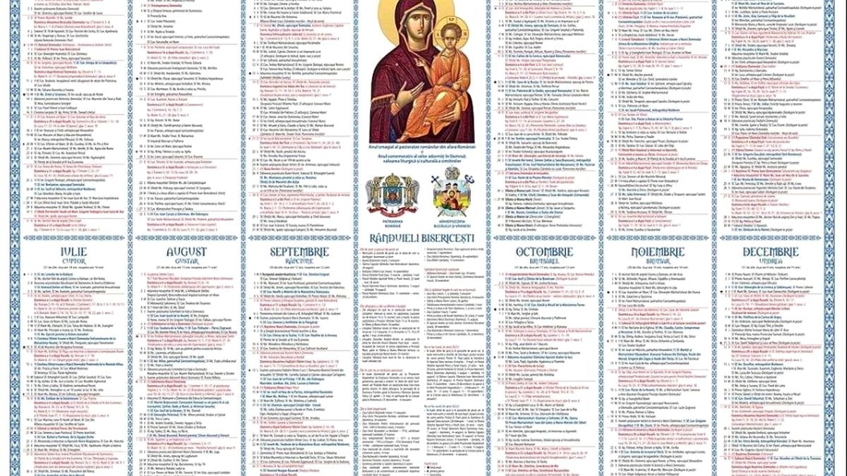 Calendar ortodox sâmbătă, 13 februarie. Ce sfinți importanți sunt prăznuiți astăzi