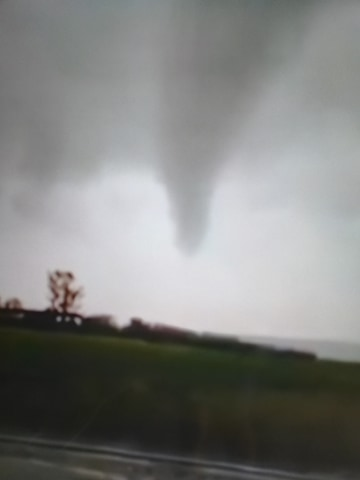 Tornada în Botoșani! Imaginile sunt spectaculoase VIDEO