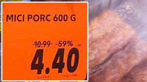 Supermarketul din România cu cei mai ieftini mici. O caserolă de 600g de mititei costă doar 4.40 lei