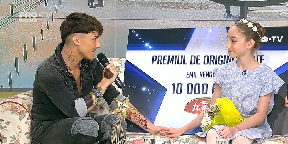 Emil Rengle, câștigătorul de la “Românii au talent”, a răspuns acuzațiilor legate de faptul că a fost angajat la unele show-uri de la Pro TV