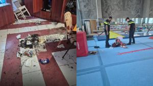 Sala de gimnastică ”Nadia Comăneci” a fost vandalizată! Ce a putut face atacatorul cu una din medalii