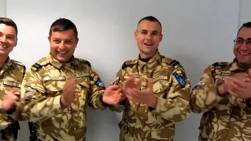 Militarii din Afganistan le-au cântat LIVE iubitelor de Dragobete! Ce melodie au interpretat bravii ostaşi români
