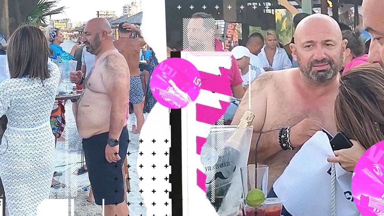 Celebrul chef a “atacat” o șatenă pe plajă. A pipăit-o, i-a cotrobăit prin geantă și…