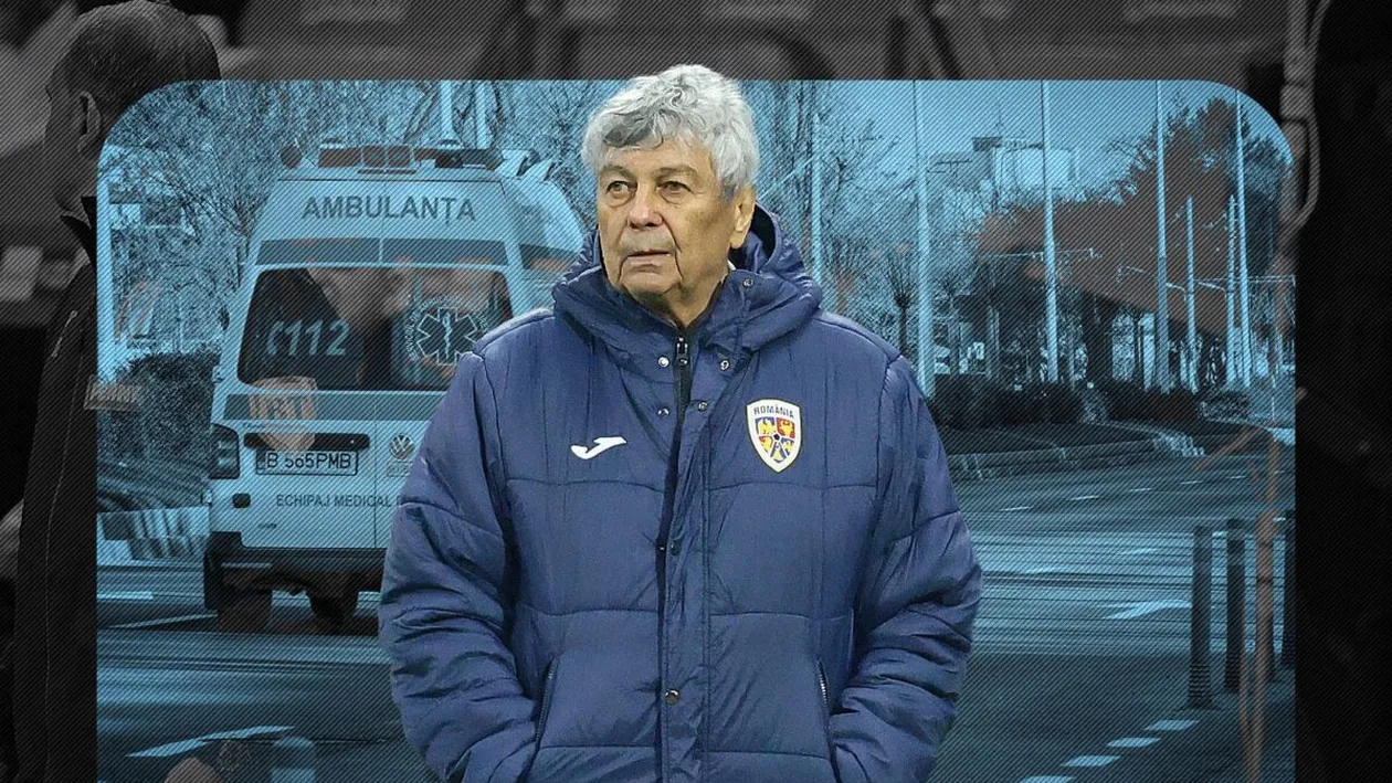 Mircea Lucescu a leșinat în cantonamentul Naționalei! Selecționerul a fost luat cu ambulanța și dus la spital de urgență