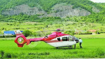 Elicopterul lui Umbrarescu a facut halta pentru pipi