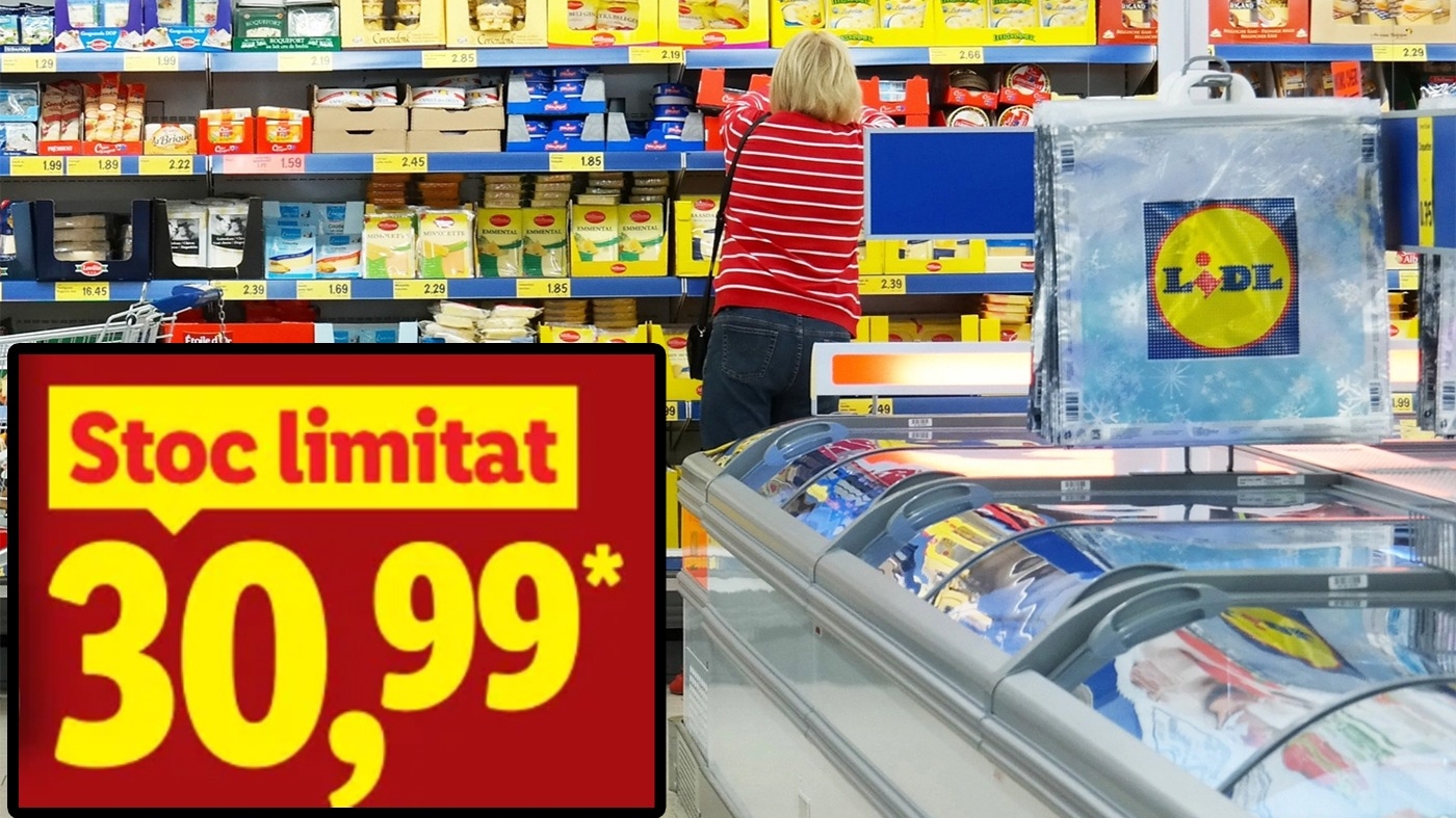 Cea mai mare reducere din LIDL. Începând de azi, produsul de lux adorat de toți românii costă doar 30.99 lei