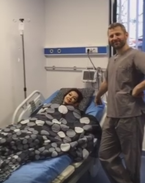 Nicoleta Luciu pare să se simtă foarte bine după operaţie. Vedeta a anunţat că, pentru ea, acum "e deja uşor"