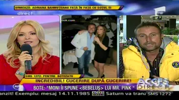 Catalin Botezatu, impresionat de viata pe care Monica Gabor o duce la Hollywood: Are totul la picioare, Mr. Pink o rasfata si ii spune baby, iar ea bebelus!