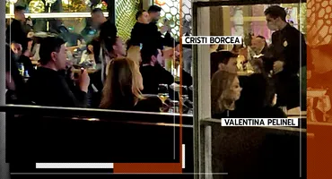 Ca boierii ăia mari! Cristi Borcea și-a aprins trabucul, iar Valentina i-a dansat! Imagini de colecție cu multimilionarul dinamovist, într-un restaurant de lux din Herăstrău!