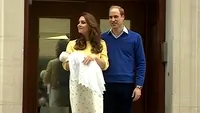 Primele imagini cu fiica lui Kate Middleton si a printului William!