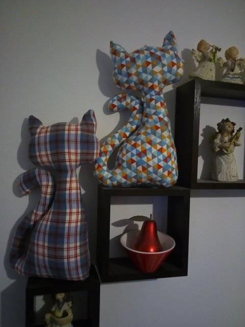 Pisici decorative, parfumate cu lavandă