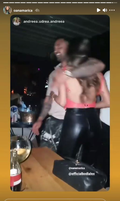 Alex Bodi și Oana Marica, atingeri fierbinți și îmbrățișări pasionale într-un local din București. Bunesa l-a cucerit iremediabil pe musculos | FOTO
