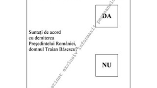 Primele estimari ale rezultatelor votului! Vezi aici cati romani au pus stampila pe "Da" si cati pe "Nu"