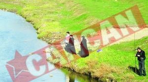 Stareta de la Voronet pescuieste pentru pisica sa