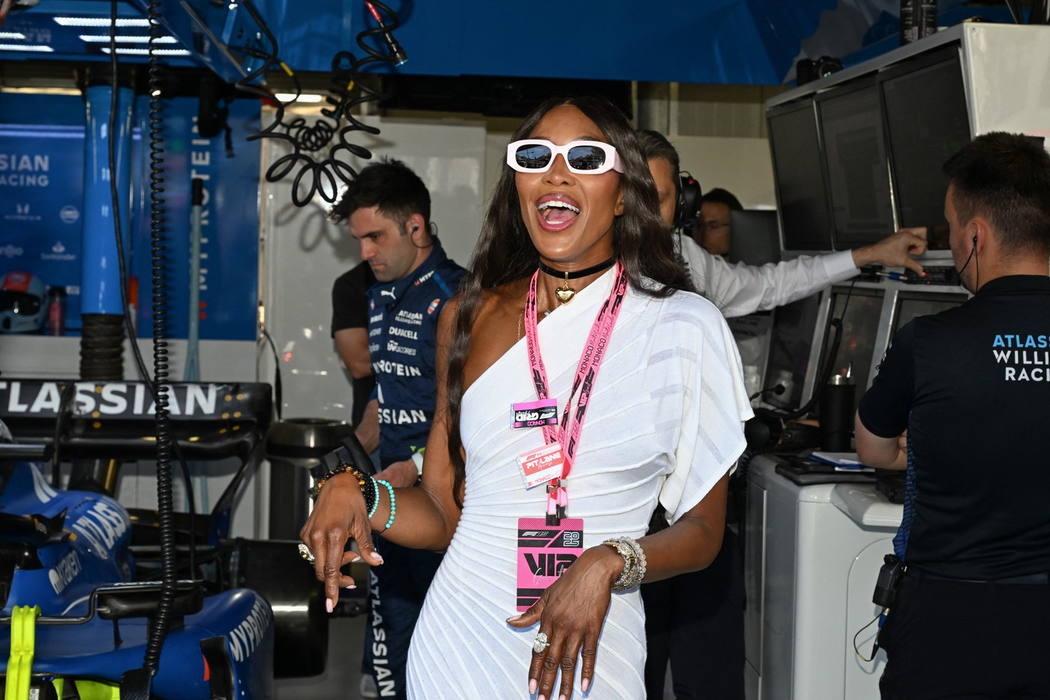 Naomi Campbell în timpul Grand Prix de Monaco 2025, Campionatul de Formula 1 din Monaco, Principatul Monaco, 24 mai 2025. Foto: Profimedia