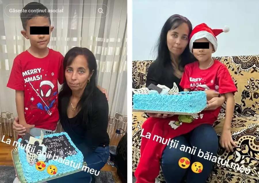 Fiul Andei a fost sărbătorit. Sursă: Facebook