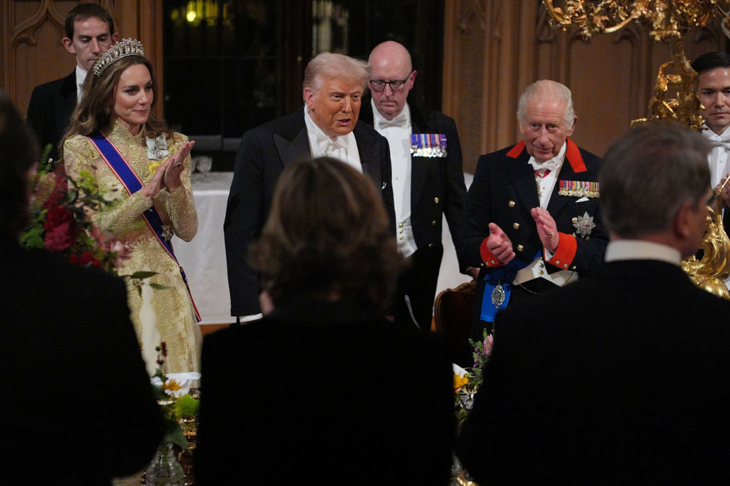 Președintele SUA, Donald Trump și Kate Middleton
