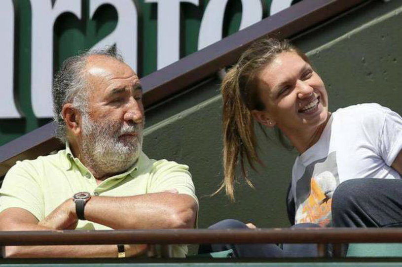 Ion Țiriac și Simona Halep