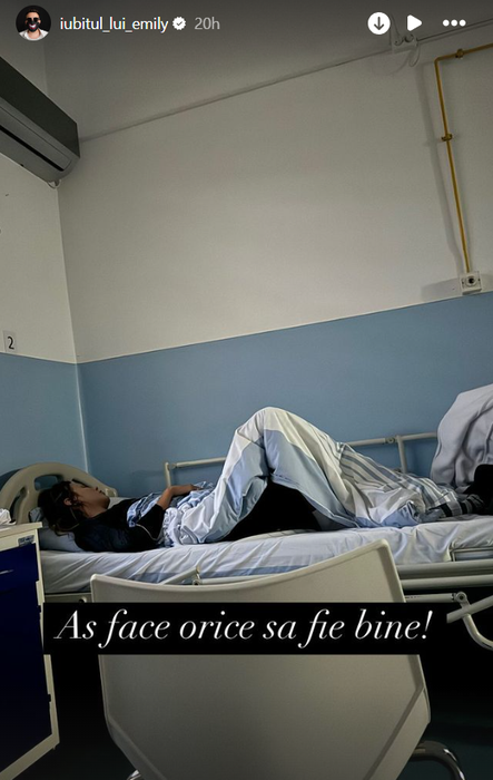 Andrei este alături de Emily Burghelea în permanență/ Sursa foto: Instagram