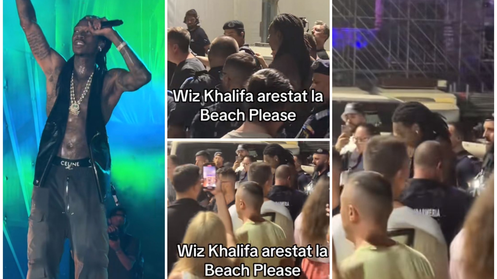Selly a ştiut ce va face Wiz Khalifa la Beach, Please?! Imaginile care îi dau de gol